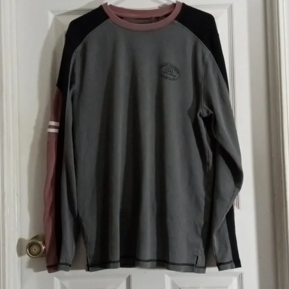 Harley-Davidson Gray Long Sleeve Small Logo Tee Mens XL - Picture 1 of 9